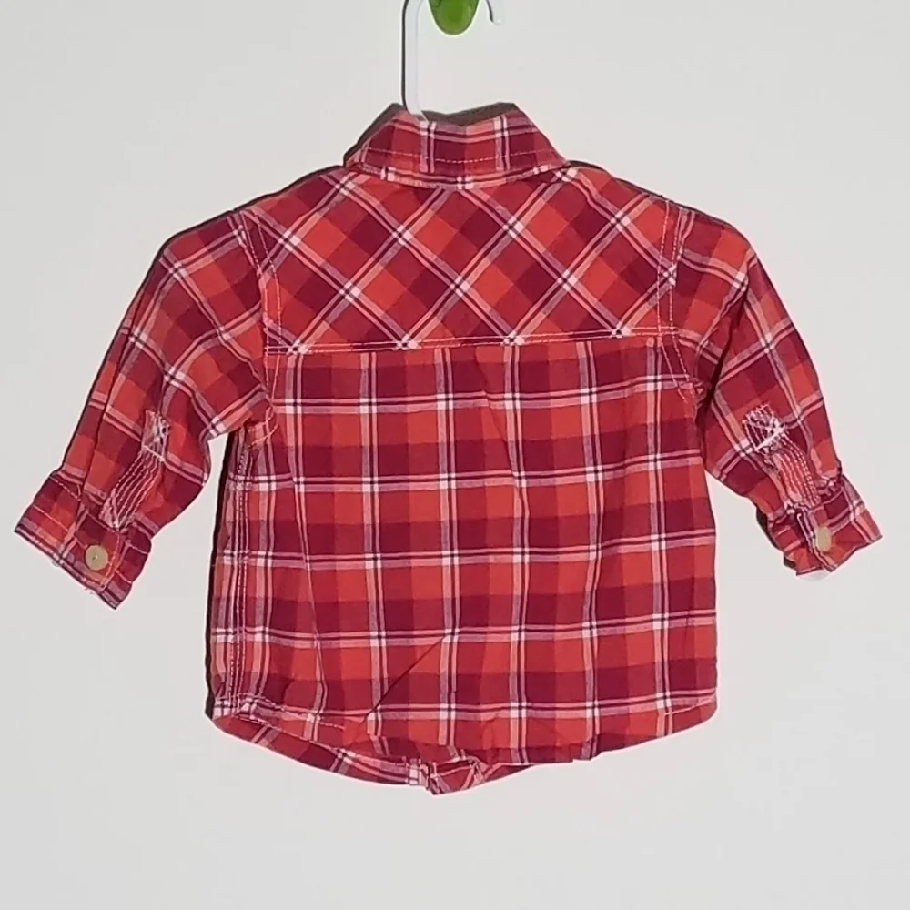 Oshkosh Genuine Kids Fall Button Down Polo 3m